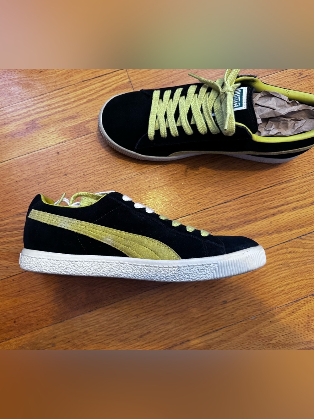 Puma Clyde Frazier Limited Edition hand numbered Suede Sneakers